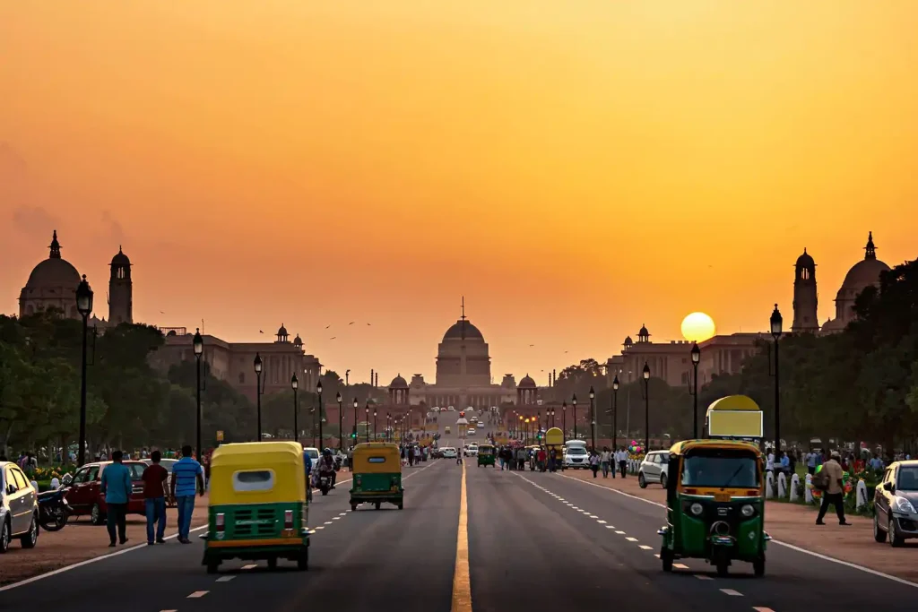 evening in Delhi