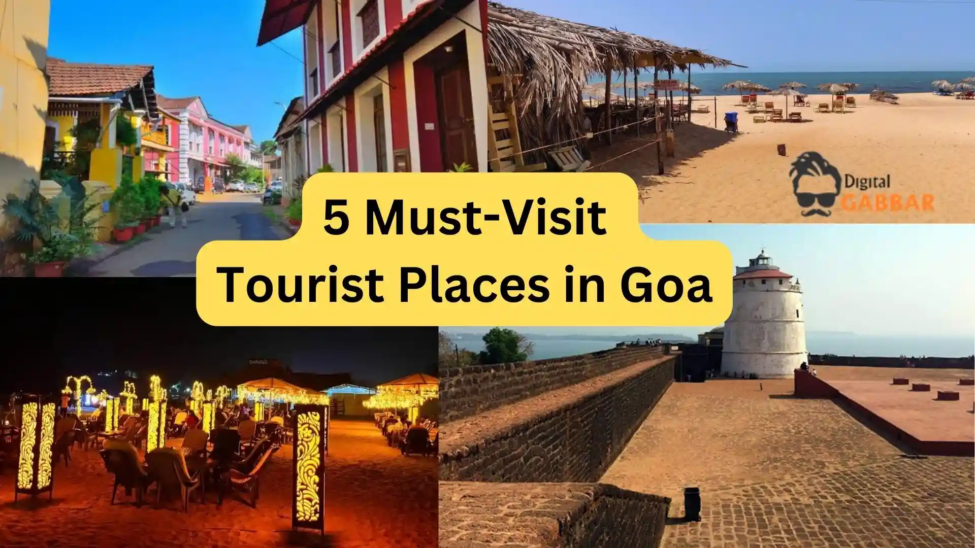 5 Must-Visit Tourist Places in Goa